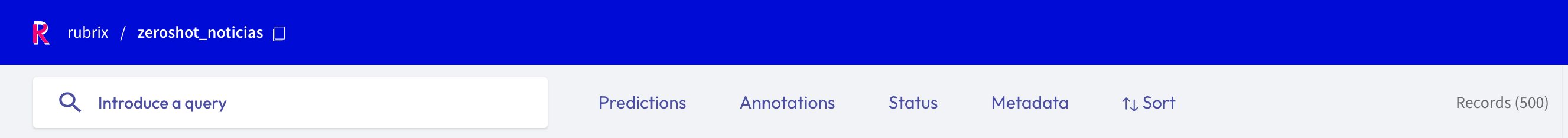Search and filter for annotation view
